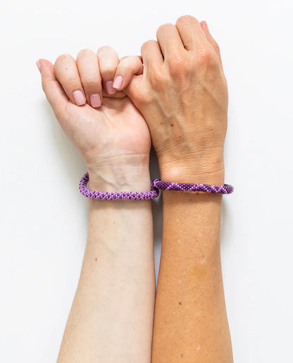 ROLL-ON® FRIENDSHIP BRACELETS AMETHYST