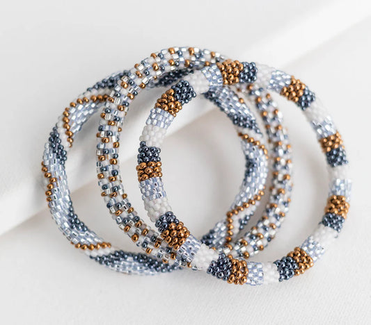 Set of 3 Roll-On® Bracelets Elemental 8"