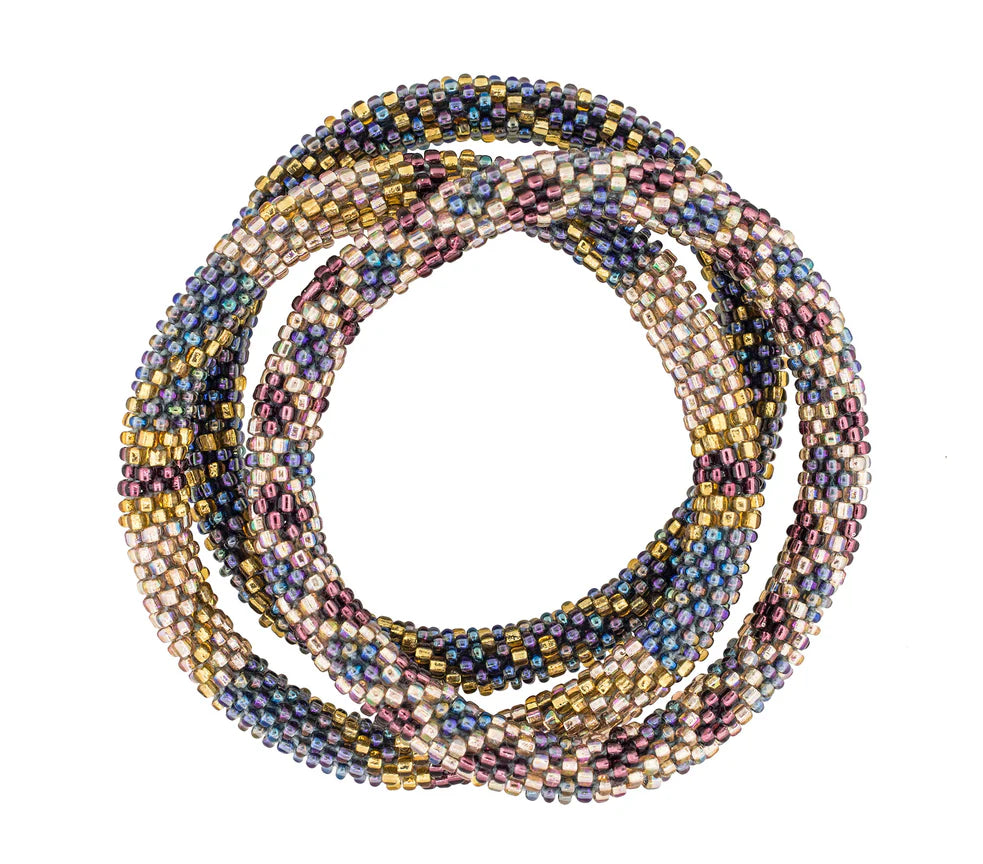 Set of 3 Roll-On® Bracelets Bejeweled 8"