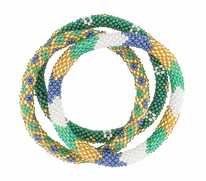 Set of 3 Roll-On® Bracelets Cyprus 8"