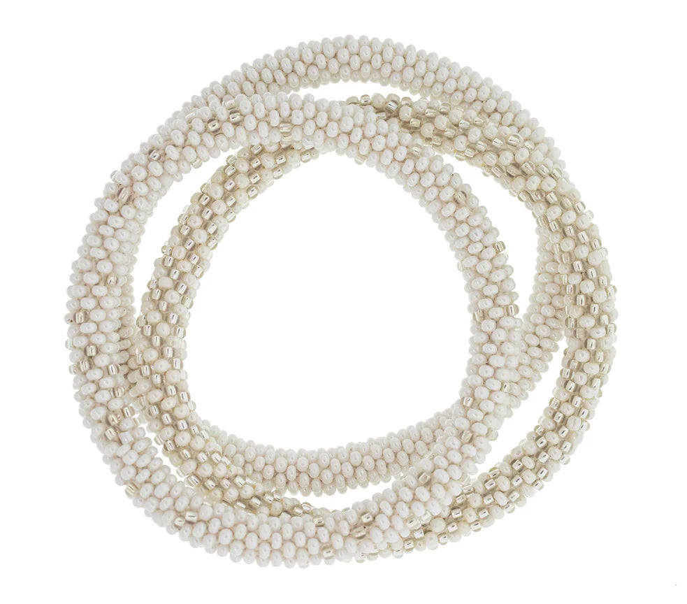 Set of 3 Roll-On® Bracelets Pearl
