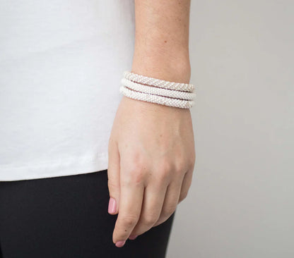 Set of 3 Roll-On® Bracelets Pearl