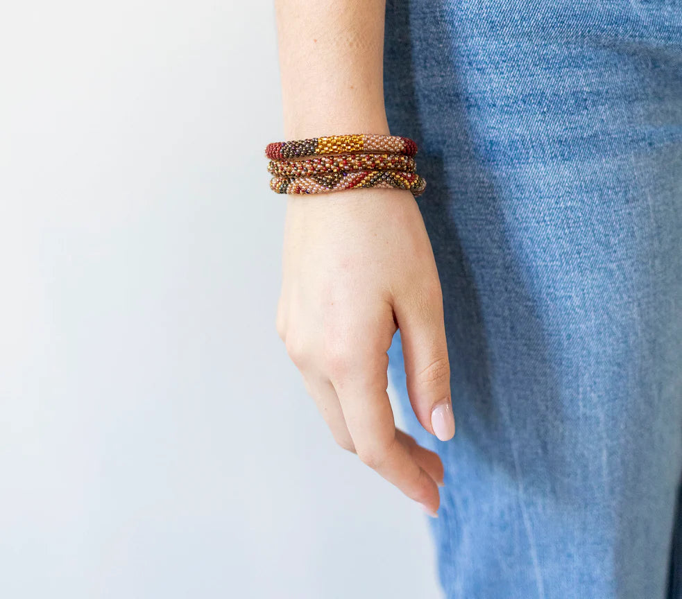 Roll-On® Bracelets Chestnut