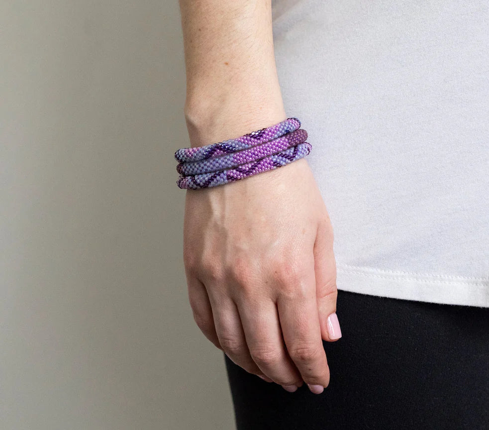 Roll-On® Bracelets Amethyst