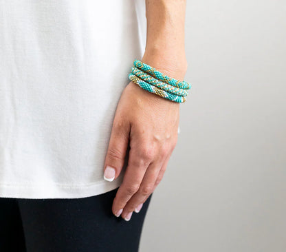 Roll-On® Bracelets Aquamarine
