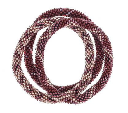 Roll-On® Bracelets Brown Bordeaux