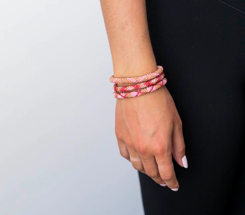 Roll-On® Bracelets Hibiscus