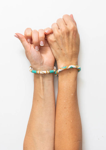 ROLL-ON® FRIENDSHIP BRACELETS AQUAMARINE