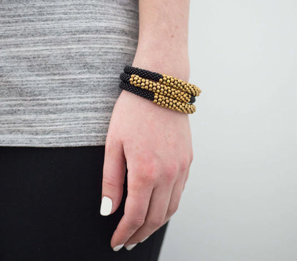 Statement Roll-On® Bracelets Black
