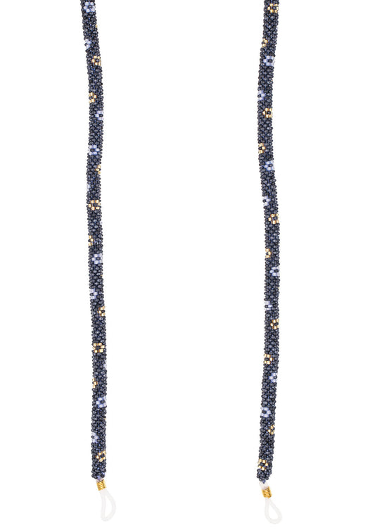 THE ROLL-ON® EYEGLASS CORD - Midnight Blue -