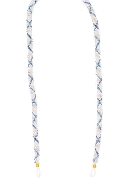 THE ROLL-ON® EYEGLASS CORD - Chambray -
