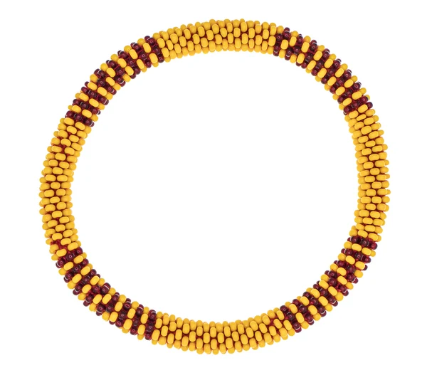 8 1/2” Men's Roll-On® Bracelet - Burgundy & Yellow