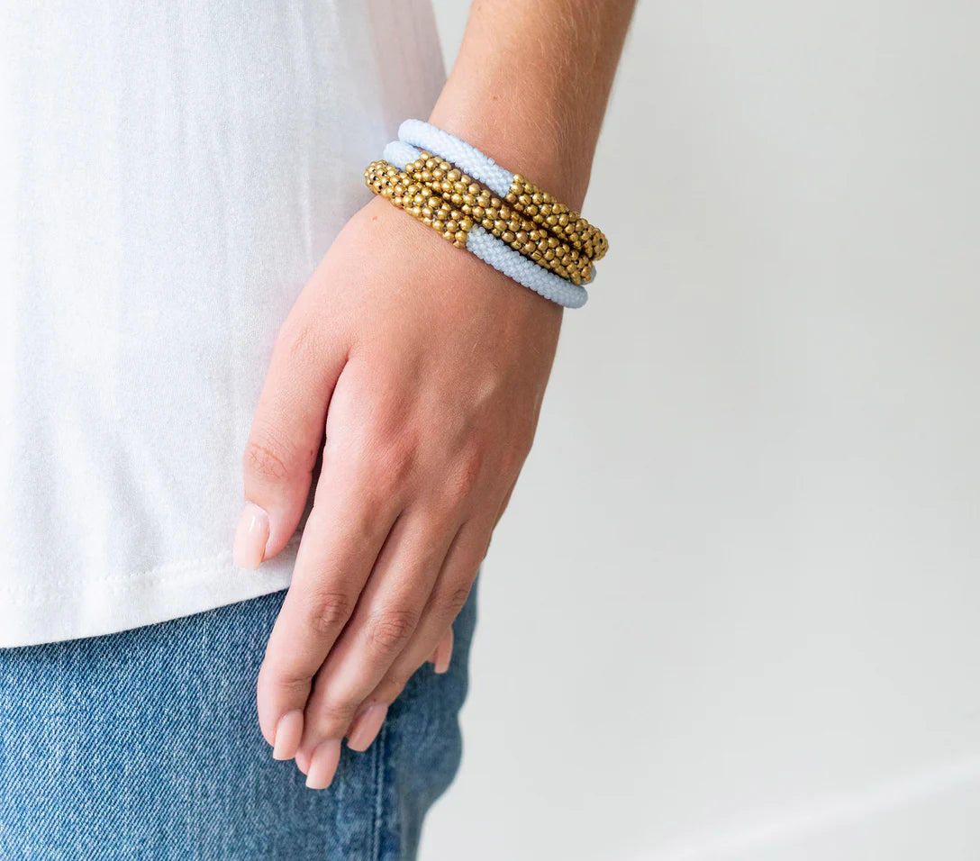 ***NEW*** Statement Roll-On® Bracelets Golden Division Sky