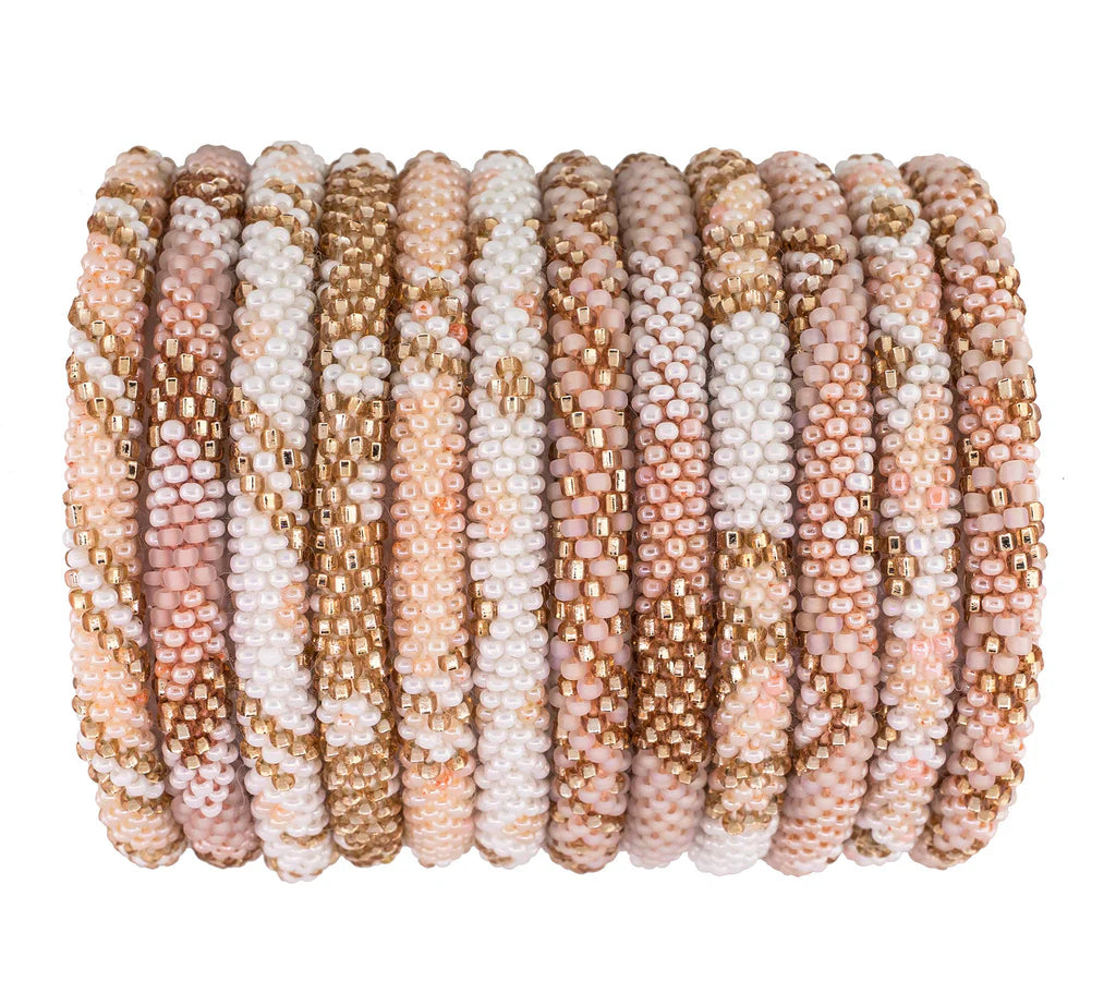 THE ORIGINAL ROLL-ON® BRACELET -BLUSH-