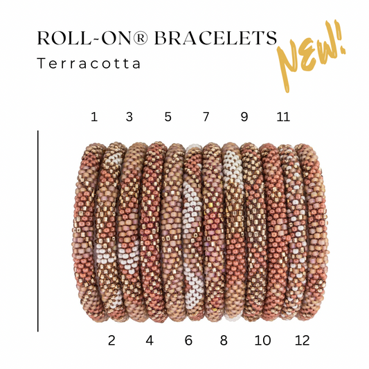 Roll-On® Bracelets -TERRACOTTA-