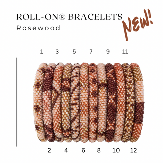 Roll-On® Bracelets -ROSEWOOD -