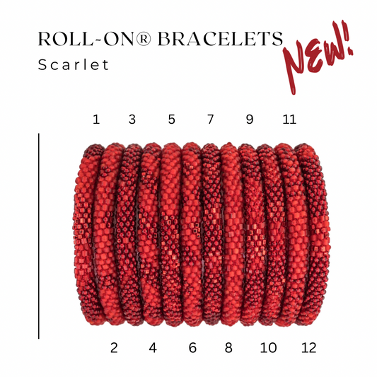 Roll-On® Bracelets -SCARLET -