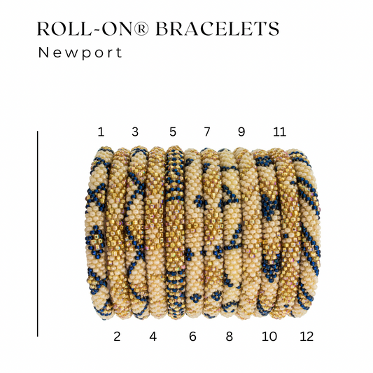 ¡New! Roll-On® Bracelets -NEWPORT-