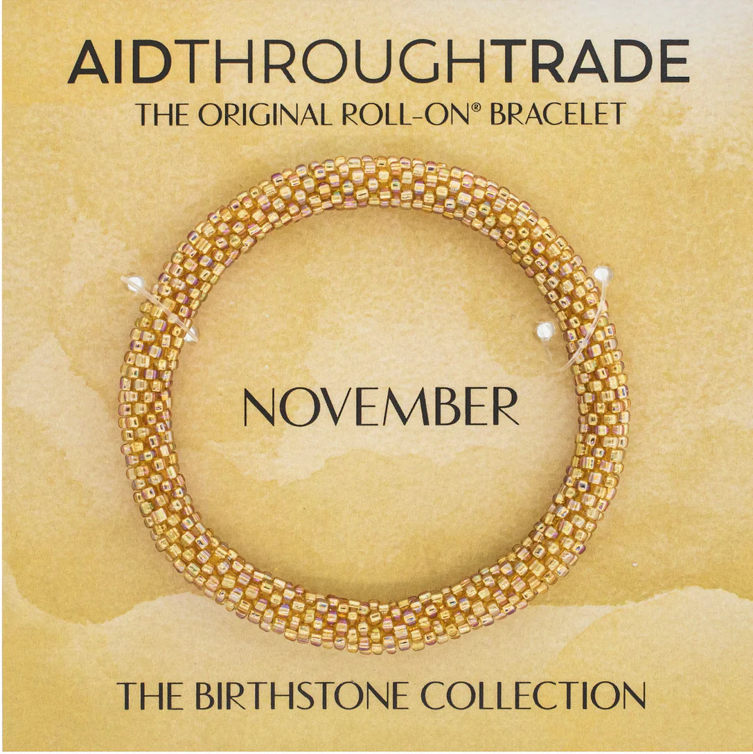 November Birthstone Roll-On® Bracelet