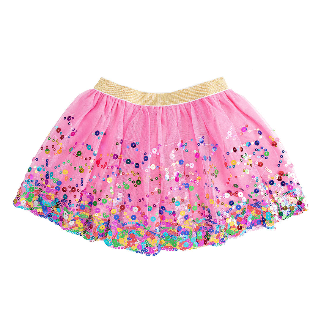 RASPBERRY CONFETTI TUTU