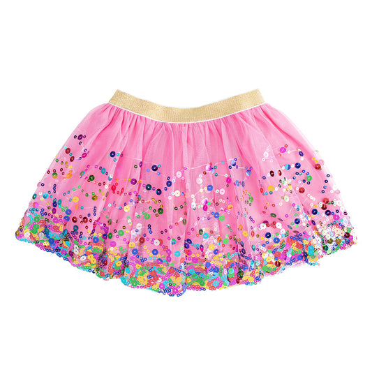 RASPBERRY CONFETTI TUTU