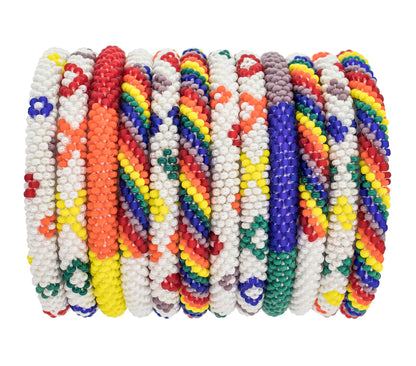 Roll-On Bracelets -RAINBOW-