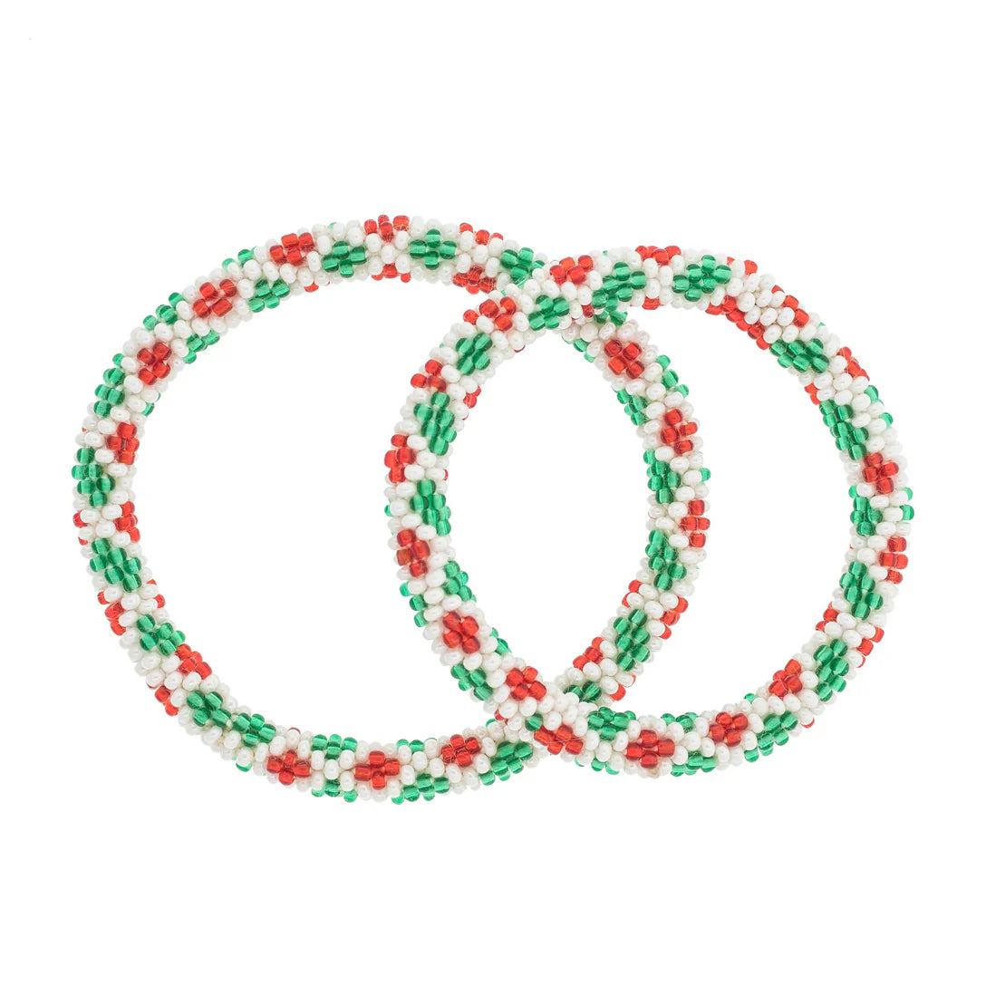 Mommy & Me Roll-On® Bracelets Mistletoe