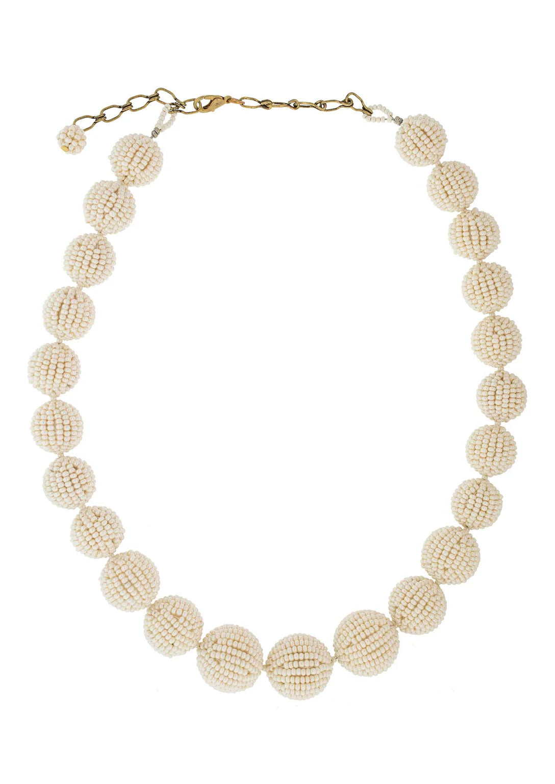 The Olivia Necklace Cream