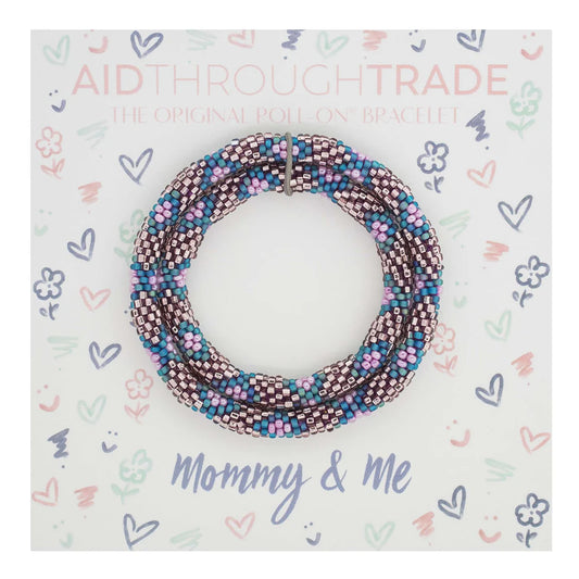 Mommy & Me Roll-On® Bracelets MERMAID (1 pair)