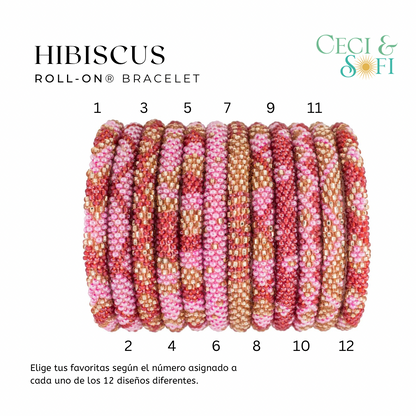 ROLL-ON® BRACELETS HIBISCUS
