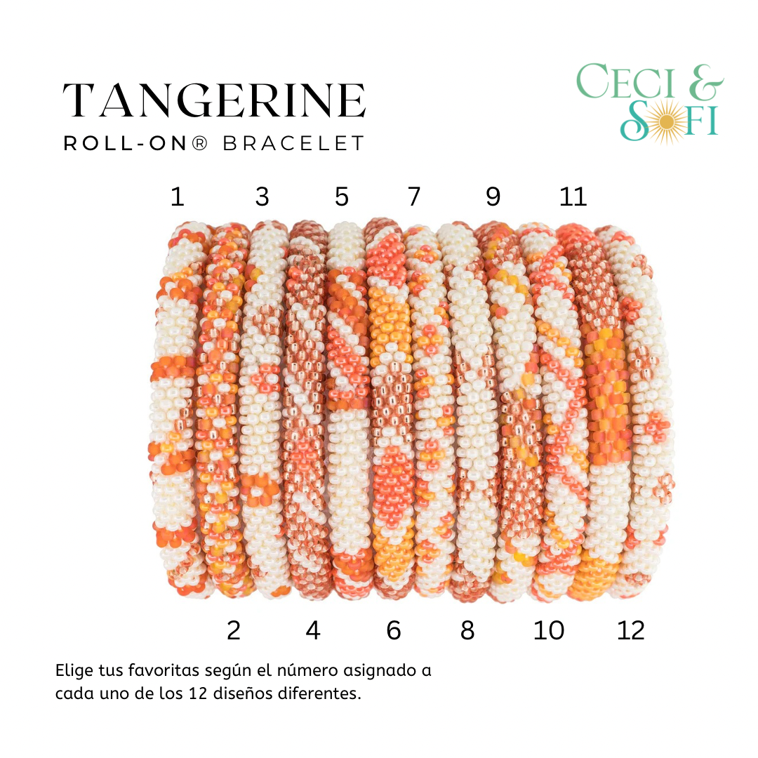 ***NEW*** ROLL-ON® BRACELETS TANGERINE