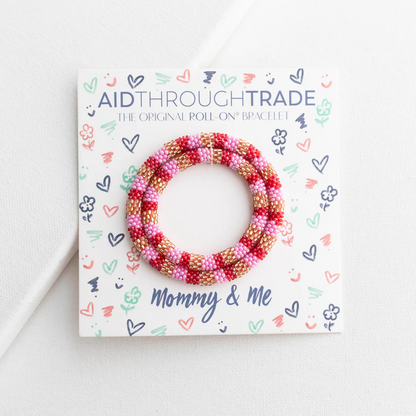 Mommy & Me Roll-On® Bracelets Hibiscus