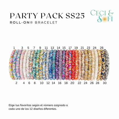 ROLL-ON® BRACELETS PARTY PACK SS25