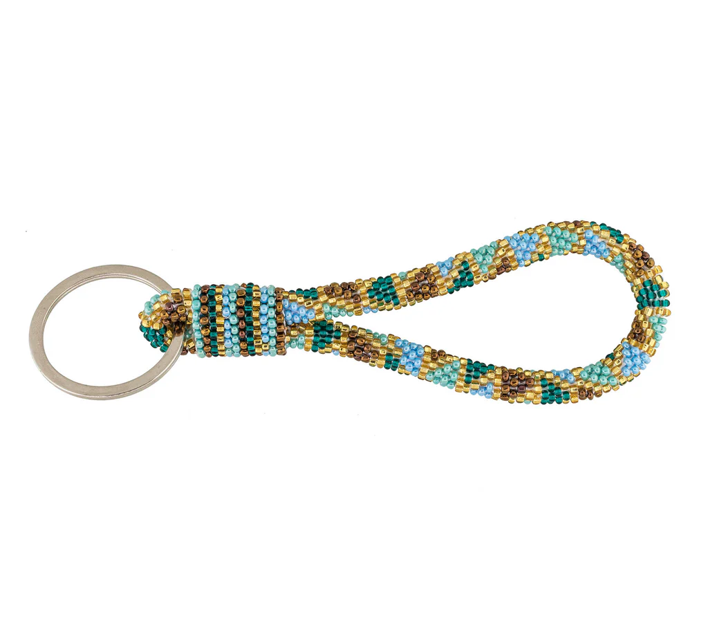 ***NEW*** THE ORIGINAL ROLL-ON® KEYCHAIN -PATINA