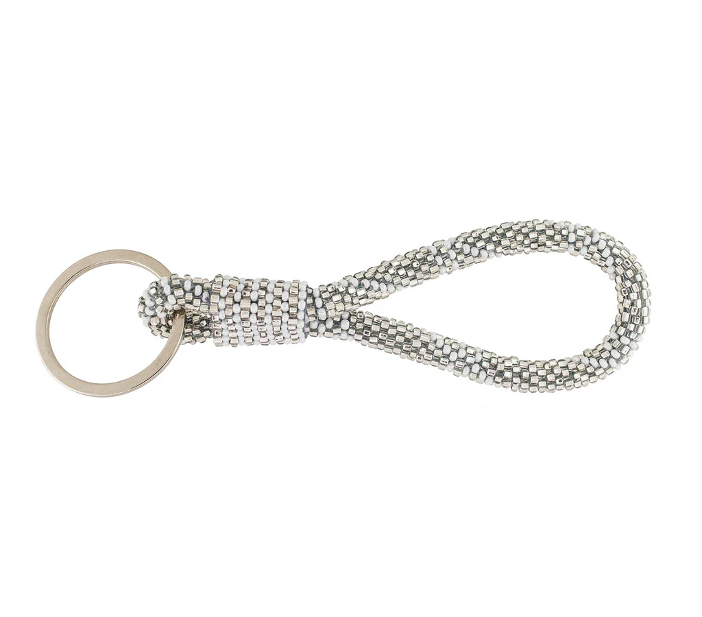 THE ORIGINAL ROLL-ON® KEYCHAIN -Platinum