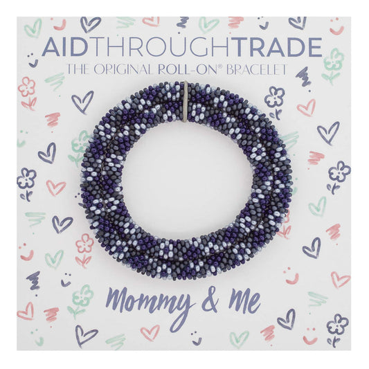 Mommy & Me Roll-On® Bracelets Indigo