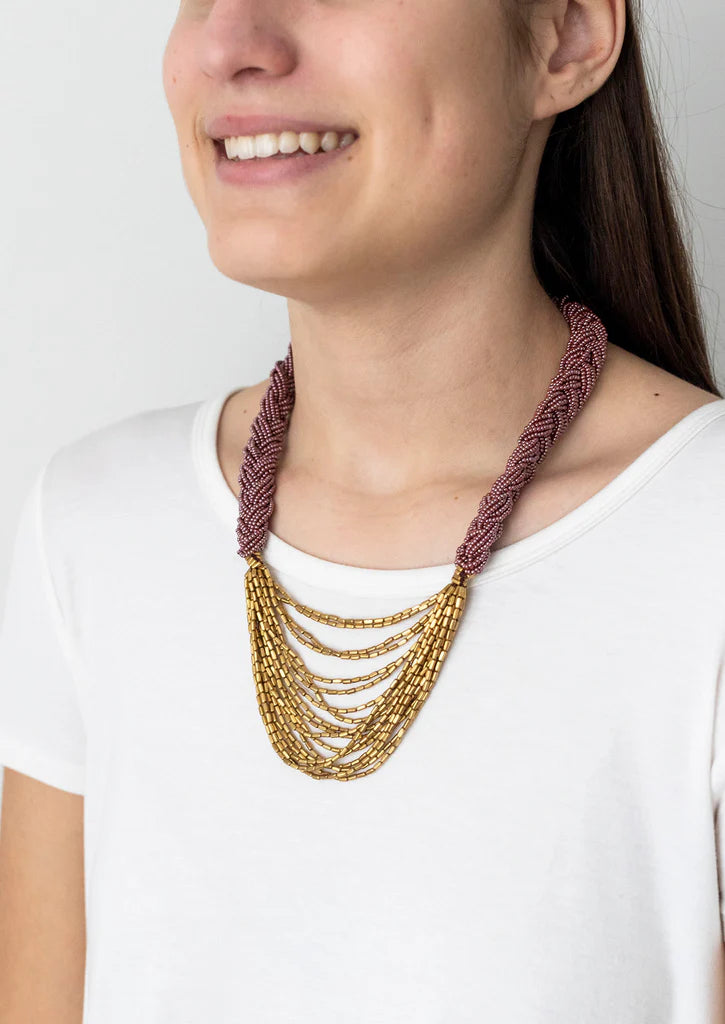 ***NEW***  THE BRAIDED HEMA MULBERRY