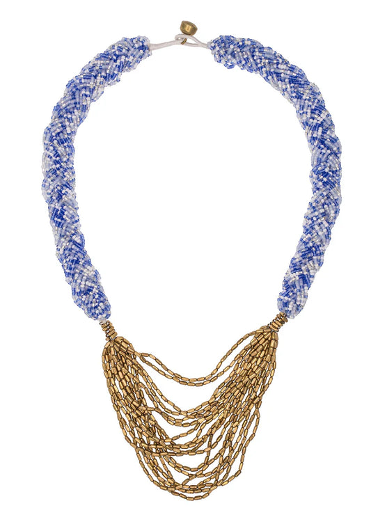 The Braided Hema Necklace Seaside
