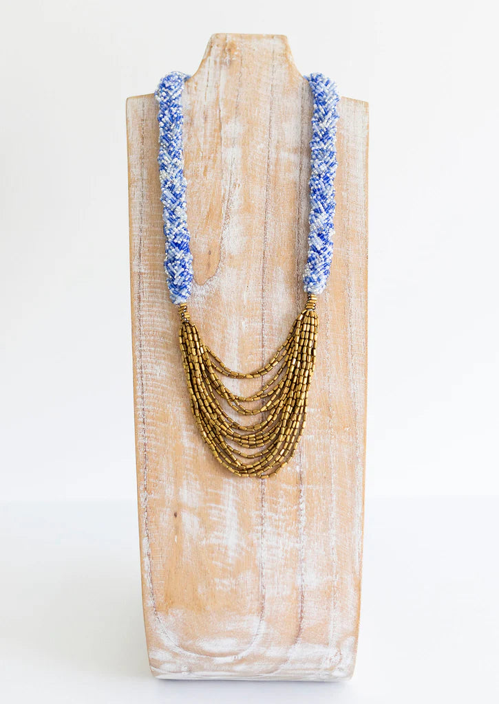 The Braided Hema Necklace Seaside