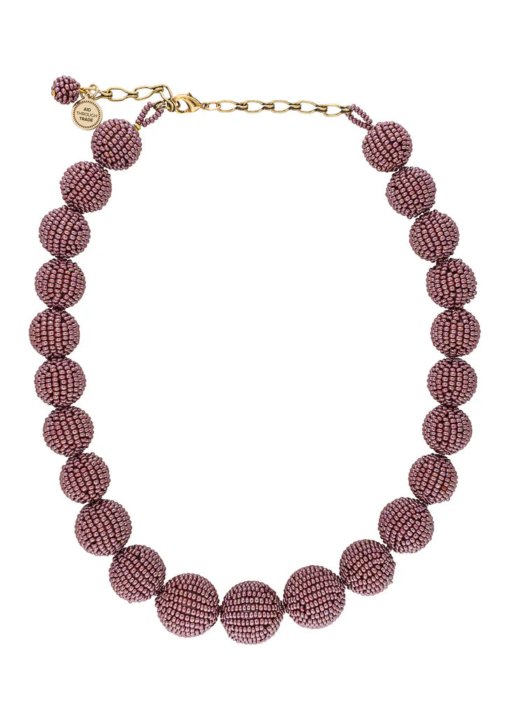 ***NEW*** THE OLIVIA NECKLACE MULBERRY