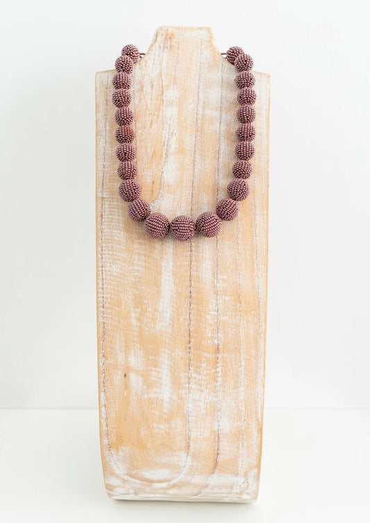 ***NEW*** THE OLIVIA NECKLACE MULBERRY