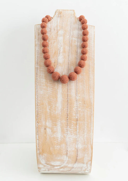 ***NEW***  THE OLIVIA NECKLACE TERRACOTTA