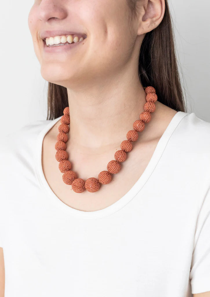 ***NEW***  THE OLIVIA NECKLACE TERRACOTTA