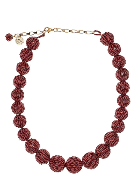 The Olivia Necklace - Garnet -