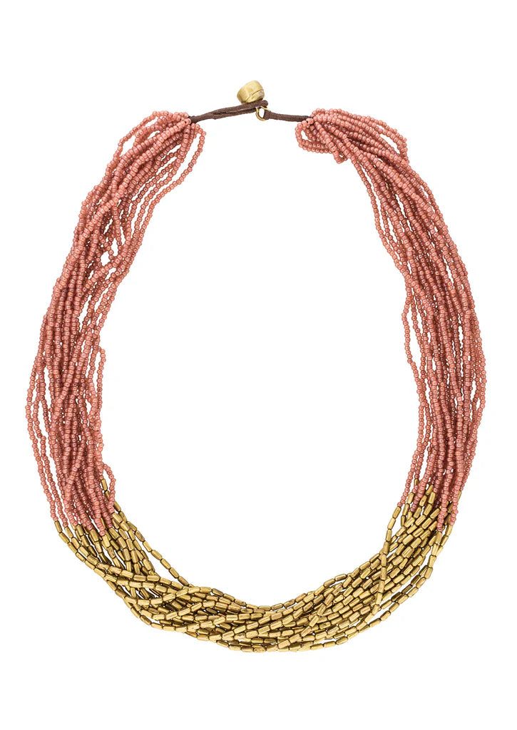 ***NEW***  HEMA NECKLACE TERRACOTTA