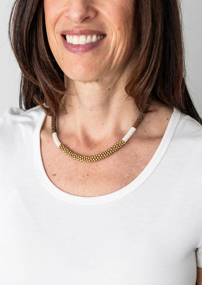 The Golden Division Necklace - Hazel -