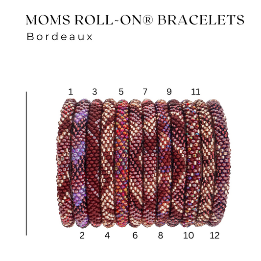 ROLL-ON® BRACELET
-BORDEAUX-