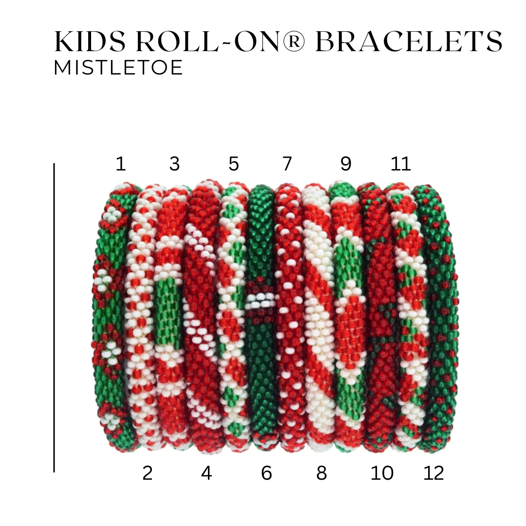 KIDS ROLL-ON® BRACELETS (QTY. 1) - MISTLETOE 🌲