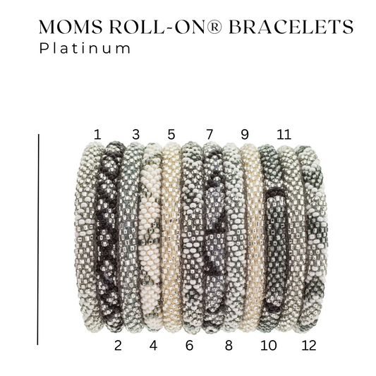 Roll-On® Bracelets -PLATINUM-