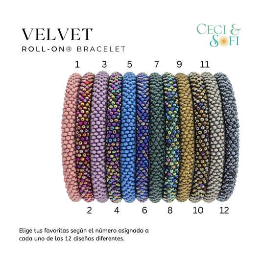 Roll-On® Bracelets -VELVET-